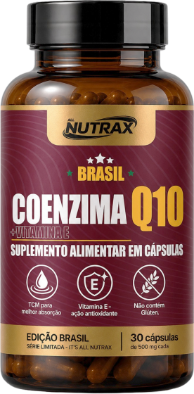 Coenzima Q10 + Vitamina E 30 cápsulas