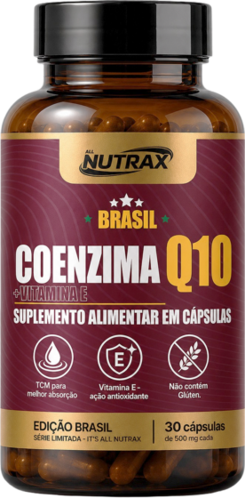Coenzima Q10 + Vitamina E 30 cápsulas