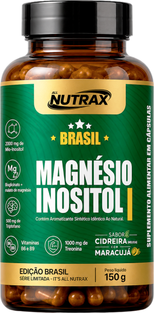 Magnésio Inositol Sabor Cidreira com Maracujá 150g
